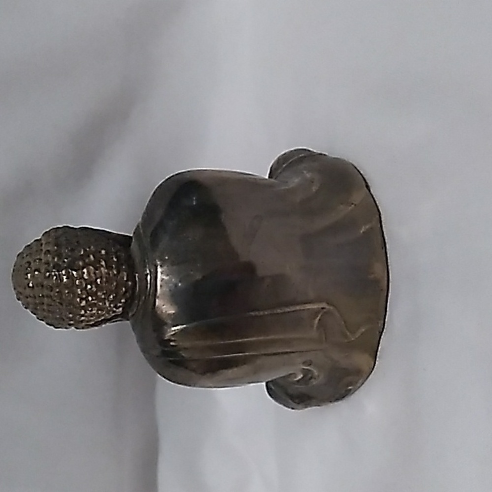 Vintage Bronze Buddha Spelter Burner Box (S1) - Picture 6 of 10